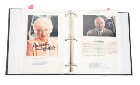 AUTOGRAPHS - LARGE COLLECTION OF BRITISH COMEDY