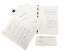 REG VARNEY'S ESTATE - 'BACK ON THE BUSES' UNMADE PILOT SCRIPT