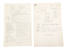 THE GOON SHOW – BBC COMEDY SHOW 1951-1960 - ORIGINAL RECORDING SCRIPT