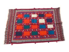 VINTAGE 20TH CENTURY SOUTH WEST PERSIAN KILIM FLOOR RUG