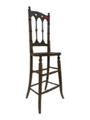 19TH CENTURY CHILDS DEPORTMENT HIGH CHAIR