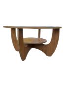 BRITISH MODERN DESIGN - VINTAGE 20TH CENTURY TEAK COFFEE TABLE