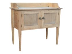 EDWARDIAN 1900S PINE WASHSTAND CABINET