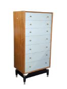 E GOMME - G PLAN LIBRENZA MID CENTURY PEDESTAL CHEST OF DRAWERS