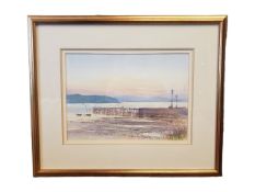 BILL TOOP (B. 1942) - 2002 CONTEMPORARY WATERCOLOUR SEASIDE PAINTING