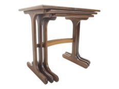 G-PLAN - FRESCO - VINTAGE MID 20TH CENTURY TEAK NEST OF TABLES