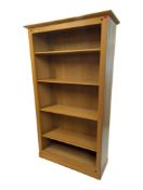 EXIGENCE FURNITURE - FRENCH MODERN DESIGN - 20TH CENTURY OAK BOOKCASE