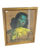 AFTER VLADIMIR TRETCHIKOFF - LATE 20TH CENTURY PRINT OF 'CHINESE GIRL'