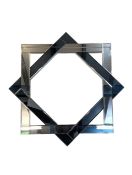 CONTEMPORARY DESIGNER GLASS WALL MIRROR