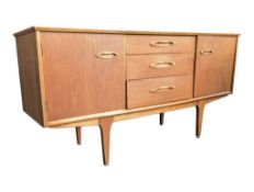 JENTIQUE FURNITURE - MID CENTURY CIRCA 1960S TEAK SIDEBOARD CREDENZA