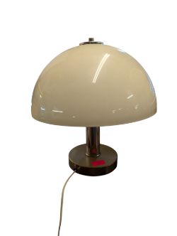 MID CENTURY 1970S PROVA PERSPEX & CHROME TABLE LAMP