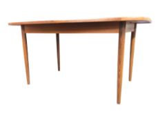 G PLAN FURNITURE - MID CENTURY CIRCA 1960S TEAK EXTENDING DINING TABLE
