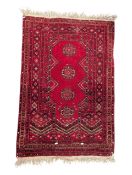 EARLY 20TH CENTURY PERSIAN WOOLLEN FLOOR RUG CARPET