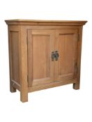 HERITAGE CHERBOURG FURNITURE OAK TWO DOOR CABINET SIDEBOARD