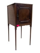 MID 19TH CENTURY EARLY VICTORIAN BEDSIDE CABINET / NIGHTSTAND