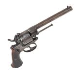 19TH CENTURY FRENCH LEFAUCHEUX M1858 PIN FIRE REVOLVER