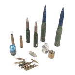 COLLECTION OF SPENT AMMUNITION & FUZES