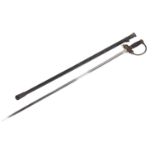 WWII SECOND WORLD WAR GERMAN SS DEGEN SWORD