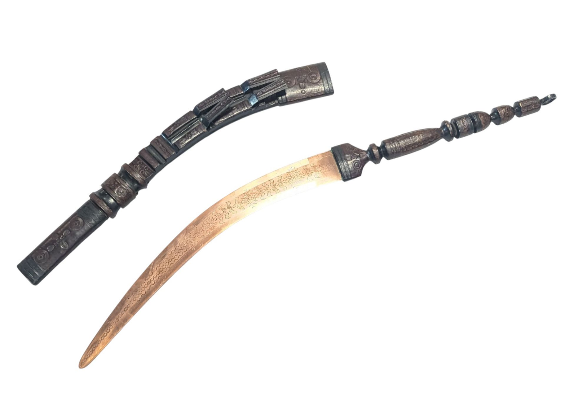 LARGE NORTH AFRICAN CEREMONIAL SWORD