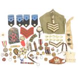 COLLECTION OF WWII SECOND WORLD WAR MILITARIA