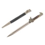 WWII SECOND WORLD WAR GERMAN POLICE BAYONET