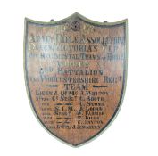 ARMY RIFLE ASSOCIATION QUEEN VICTORIA'S CUP WINNERS PLAQUE