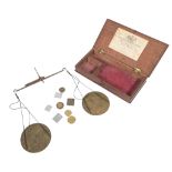 19TH CENTURY VICTORIAN HM CUSTOMS WEIGHTING SCALES