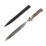 WWI FIRST WORLD WAR GERMAN STAG HORN BAYONET