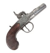 19TH CENTURY WILKINSON OF BRISTOL PERCUSSION CAP POCKET PISTOL