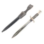 WWII SECOND WORLD WAR GERMAN FIRE POLICE BAYONET