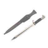 WWII SECOND WORLD WAR GERMAN FIRE POLICE BAYONET