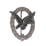 WWII SECOND WORLD WAR GERMAN AIR GUNNER BADGE