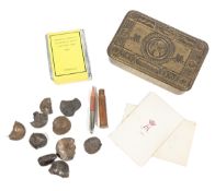 WWI FIRST WORLD WAR PRINCESS MARY CHRISTMAS TIN WITH TOBACCO