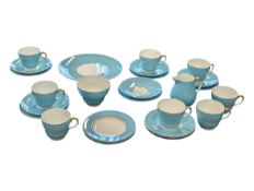 WEDGWOOD, ENGLAND - VINTAGE 20TH CENTURY FINE BONE CHINA TEA SERVICE