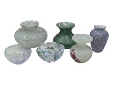 COLLECTION OF VINTAGE STUDIO ART GLASS - INC MDINA, ORREFORS