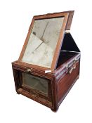 1920S CHINESE TRAVELLING TABLE TOP VANITY / JEWELLERY BOX