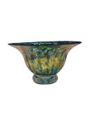 JANE CHARLES (BRITISH 1961-) - STUDIO ART GLASS BOWL URCHIN