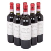 2001 MARCHESI ANTINORI RISERVA Chianti Classico 6 Flaschen,