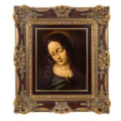 ROSENTHAL Porzellanbild 'Felsgrottenmadonna', 21. Jh.