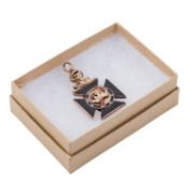 Seltener Freimaurer-Anhänger aus 333-er Gold