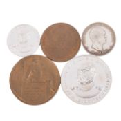 Bismarck-Medaillen historische und moderne Gedenkprägungen in Silber und Bronze