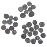 Römisches Kaiserreich - Kleine Sammlung diverser römischer Antoniniane. 34 Stück.