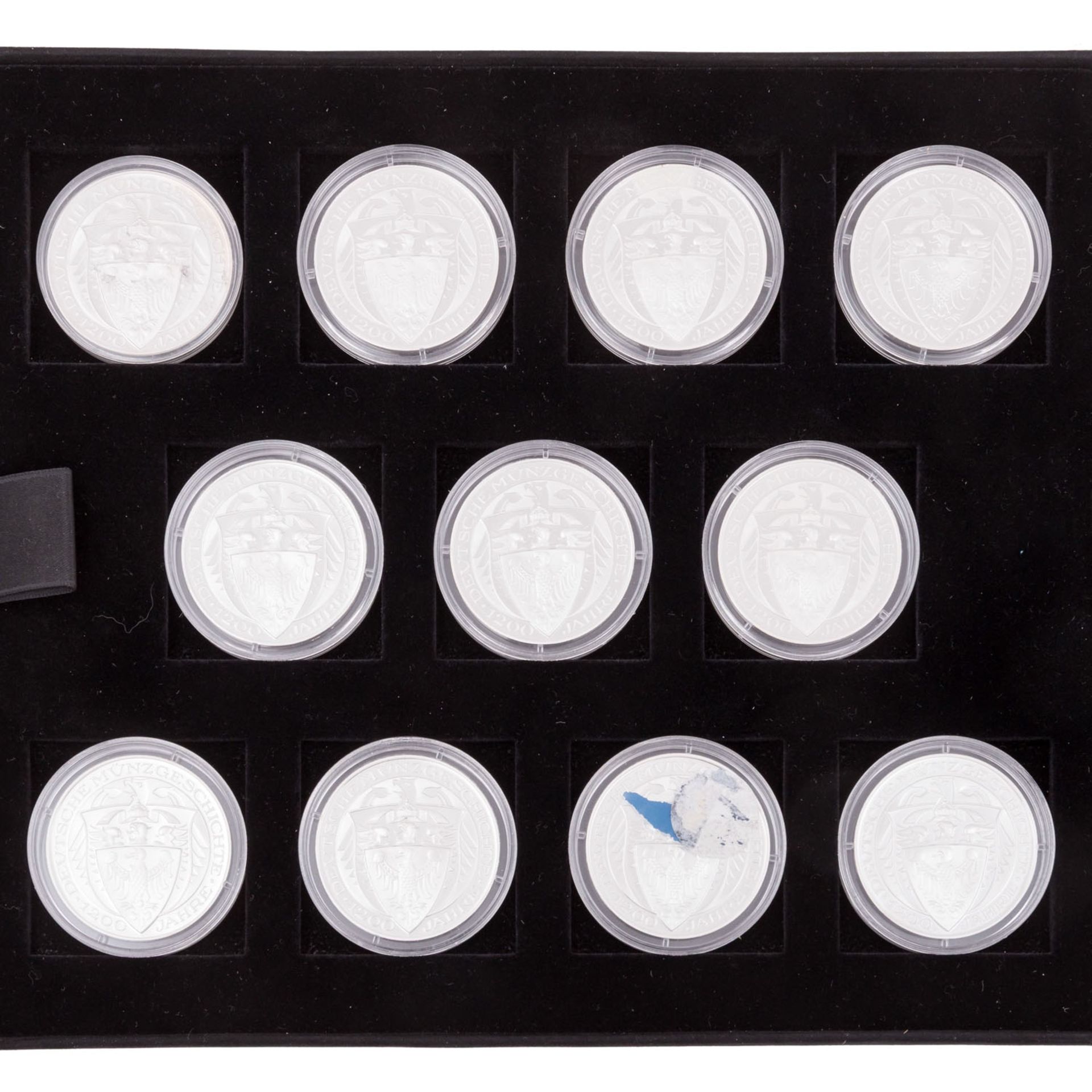 Deutschland/SILBER - Set '1200 Jahre Deutsche Münze', - Bild 3 aus 7