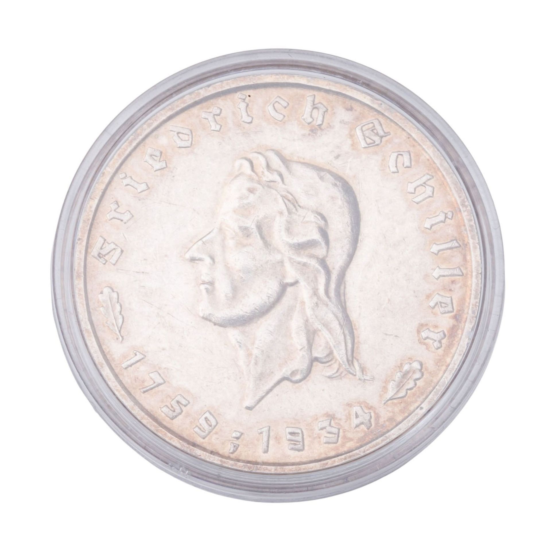 Deutschland Drittes Reich - 5 RM 1934 F J.359 "Schiller".