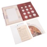 Deutsches Kaiserreich/SILBER - Folder mit 12x Münzen,