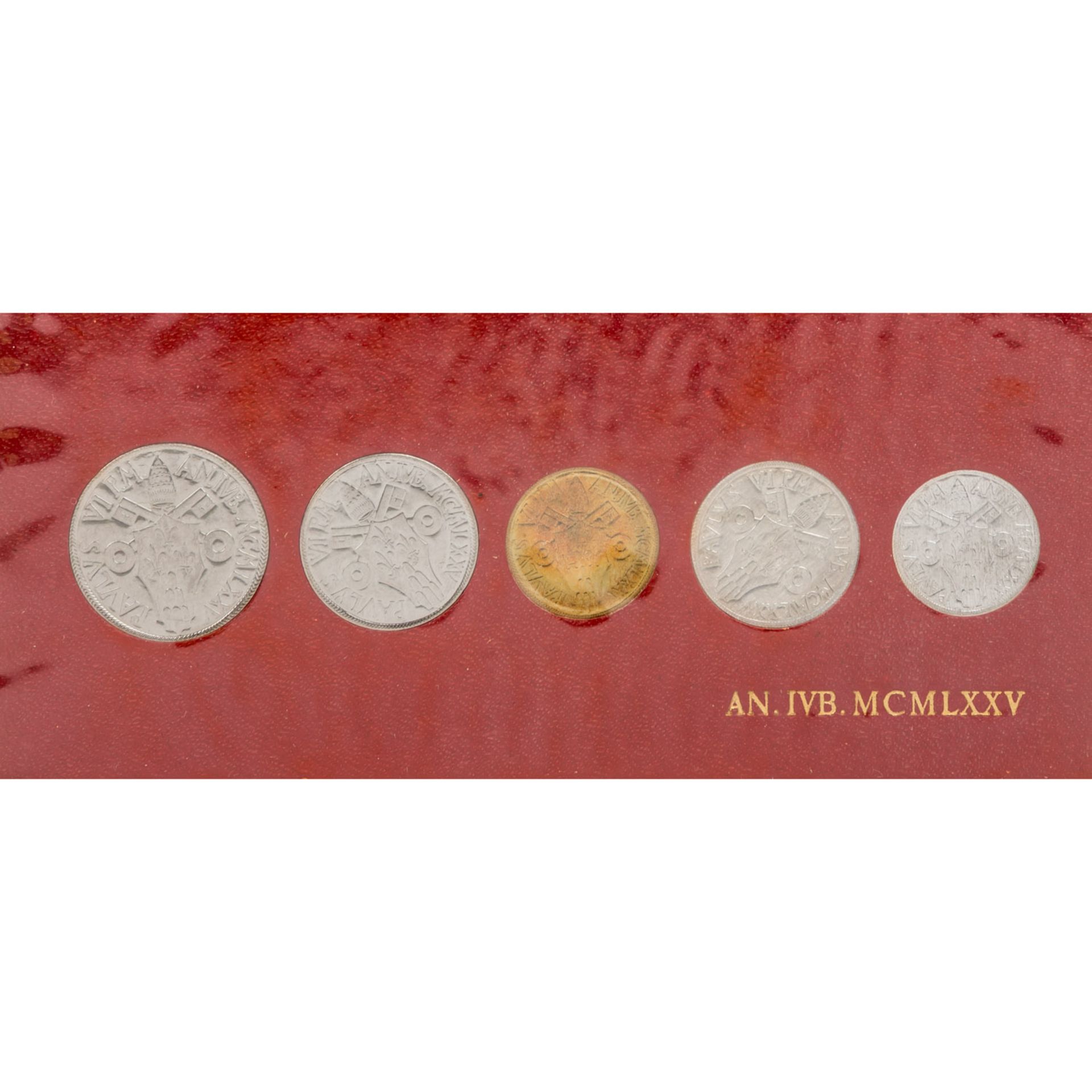 Kursmünzensätze (KMS) aus Frankreich, Italien sowie Münzen aus der Schweiz und dem Vatikan.  - Bild 10 aus 11