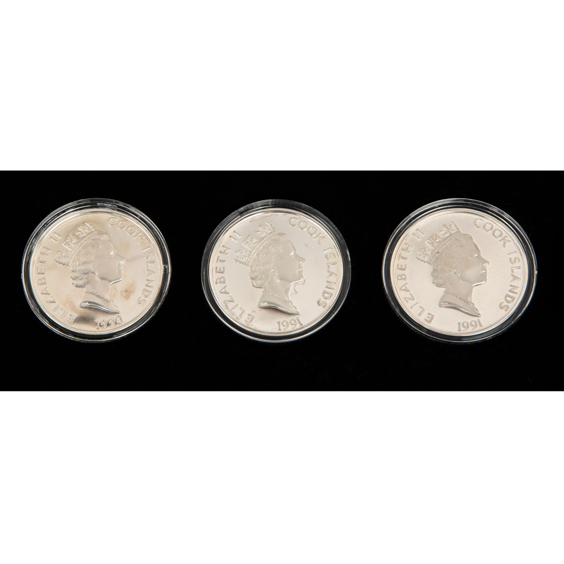 Cook Island/SILBER - Set 500 Jahre Amerika 1989-1992,  - Bild 5 aus 5