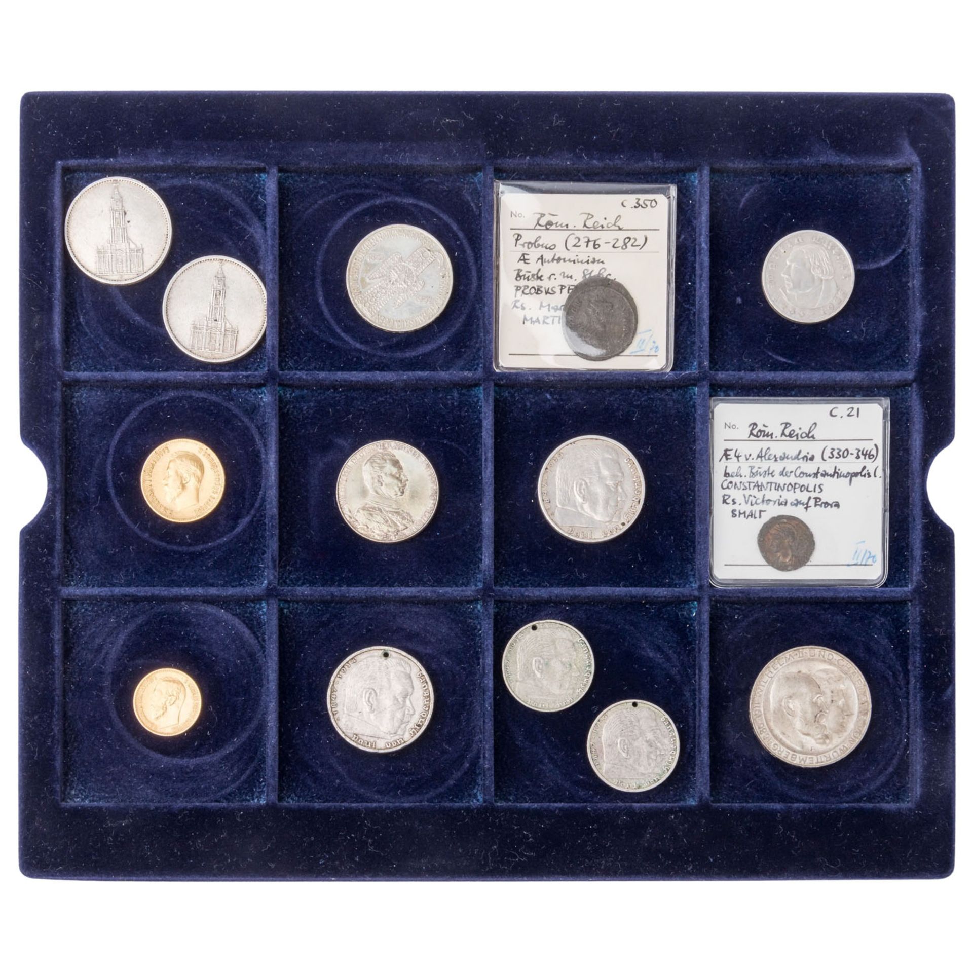 Gebrauchtes Holzetui, dabei INTERESSANTES,  - Bild 2 aus 2