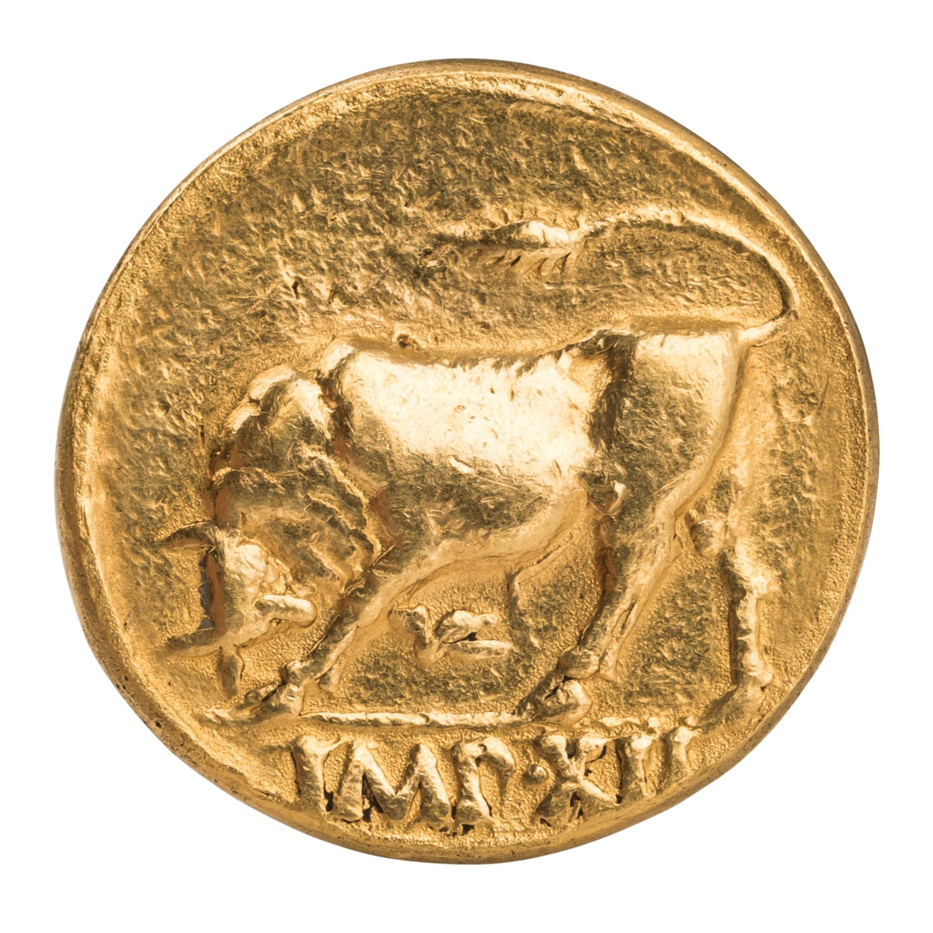 Römisches Kaiserreich - Kaiser Augustus (27 v. Chr. bis 14 n. Chr.) Gold Aureus, - Bild 2 aus 2