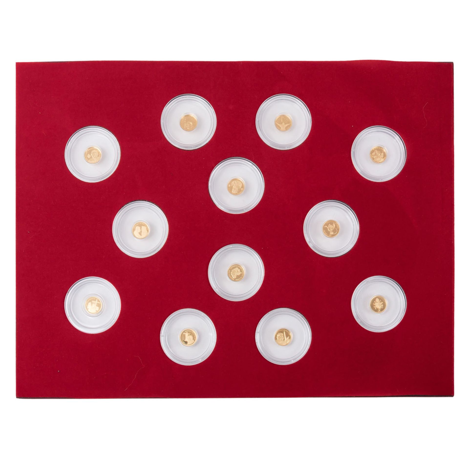 Kleine Reihe von Gold-Raritäten aus 9999er Gold. 19 Stück. - Bild 4 aus 6